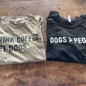 Nine Line Apparel Dog Tees - Black and Olive (XL)